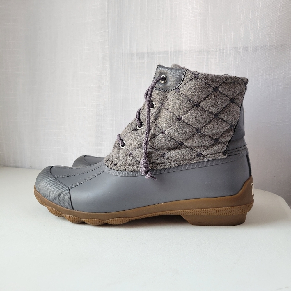 Sperry women's Syren Gulf wool quilt duck boots size 9.5